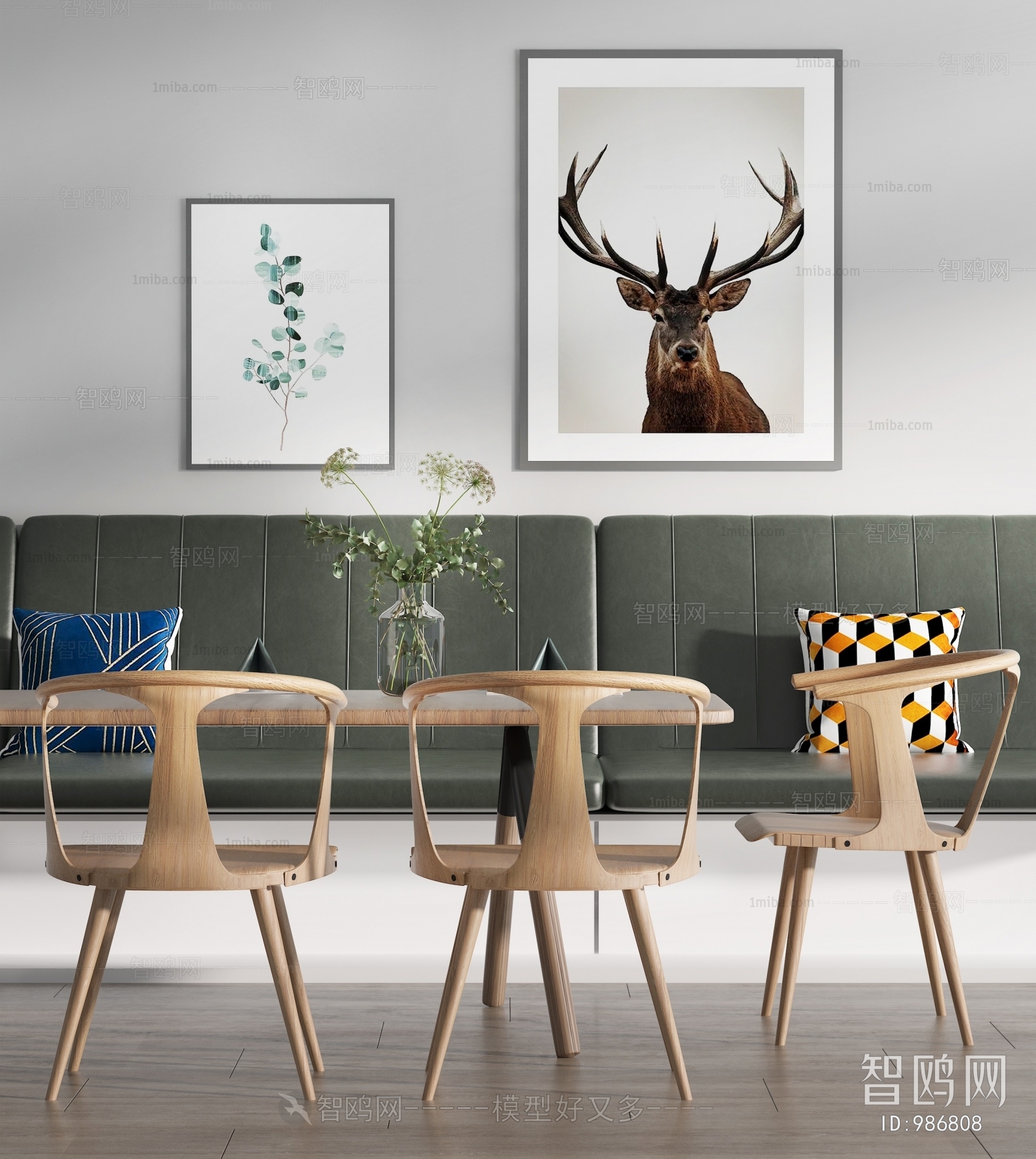 Nordic Style Dining Table And Chairs