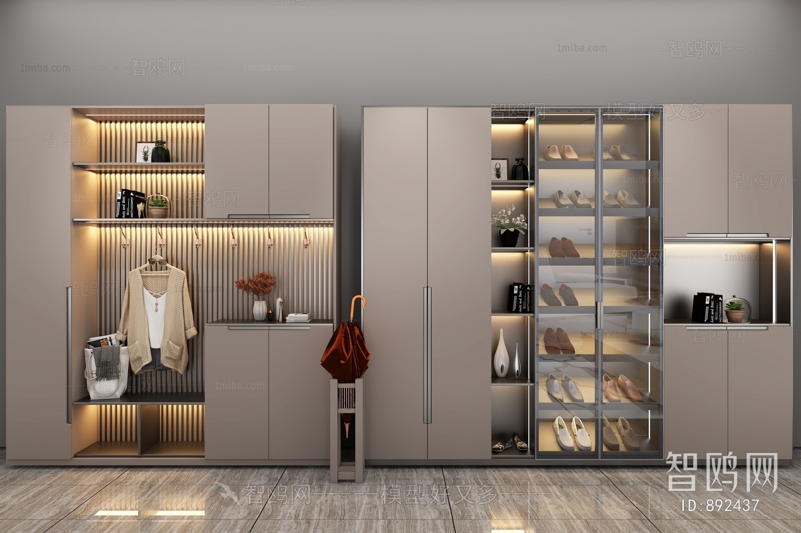 Modern Shoe Cabinet