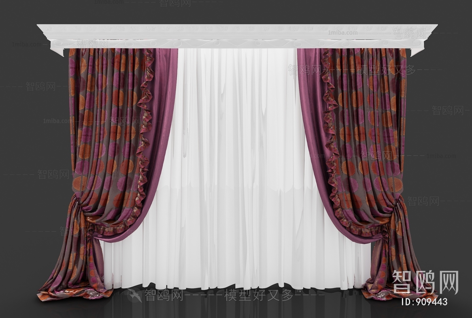 Simple European Style The Curtain