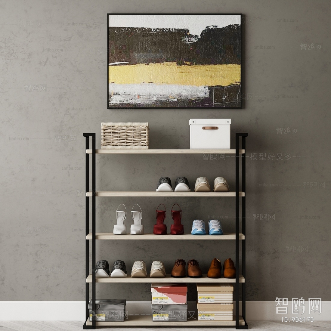 Modern Shoe Cabinet