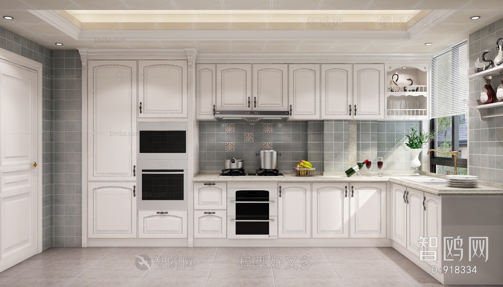 Simple European Style The Kitchen