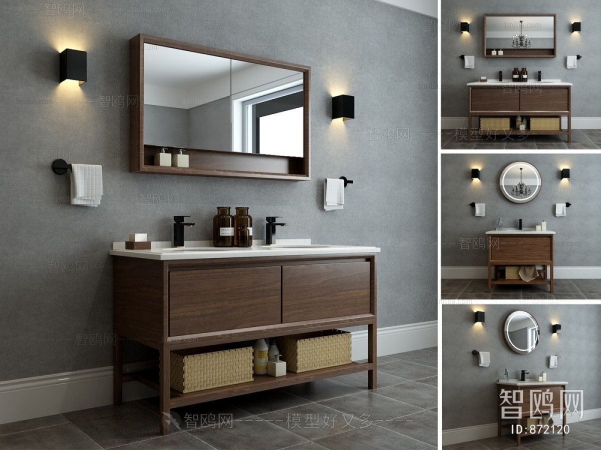 American Style Bathroom Cabinet