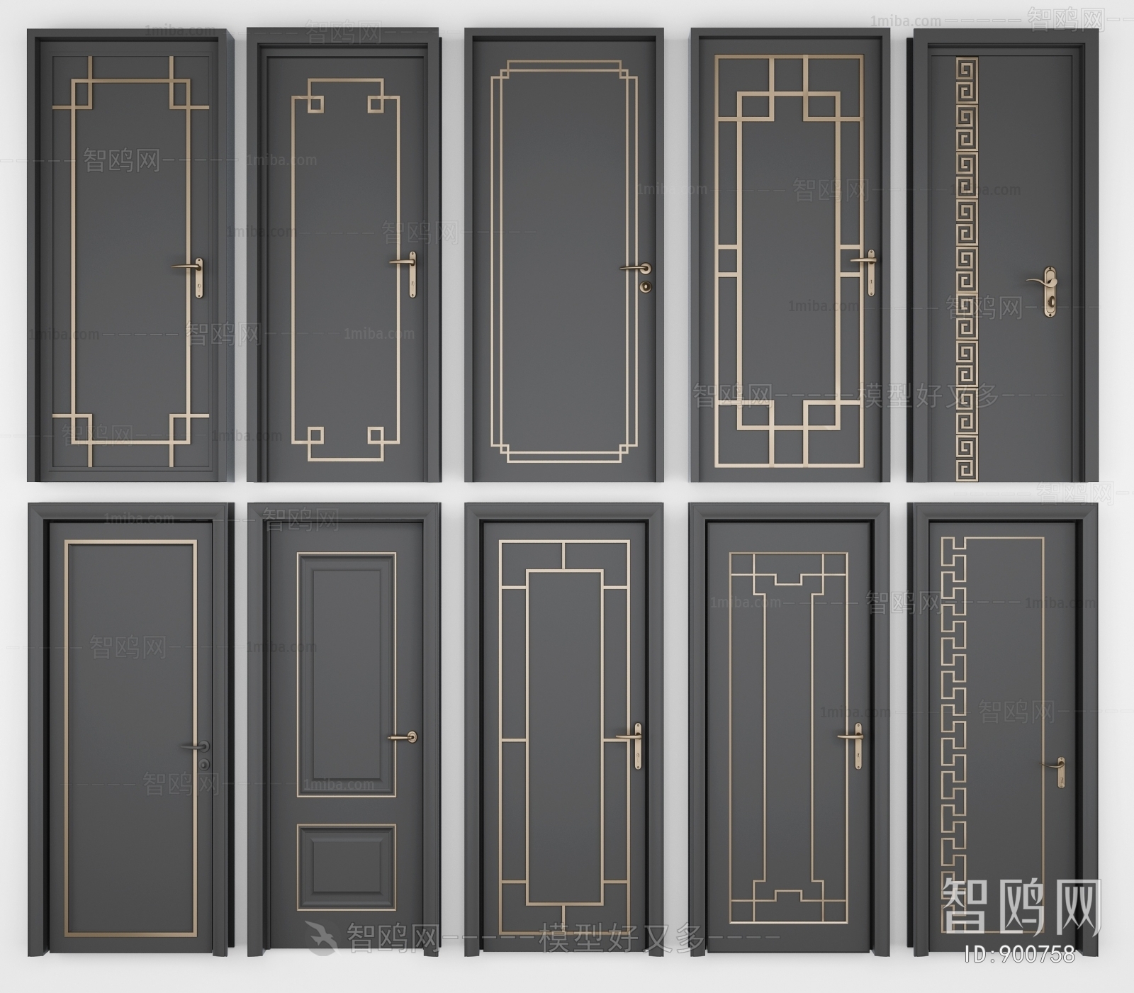 New Chinese Style Door