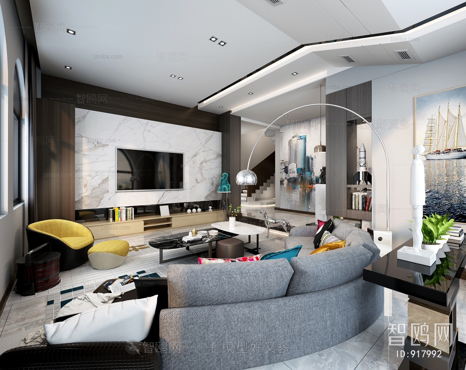 Modern A Living Room