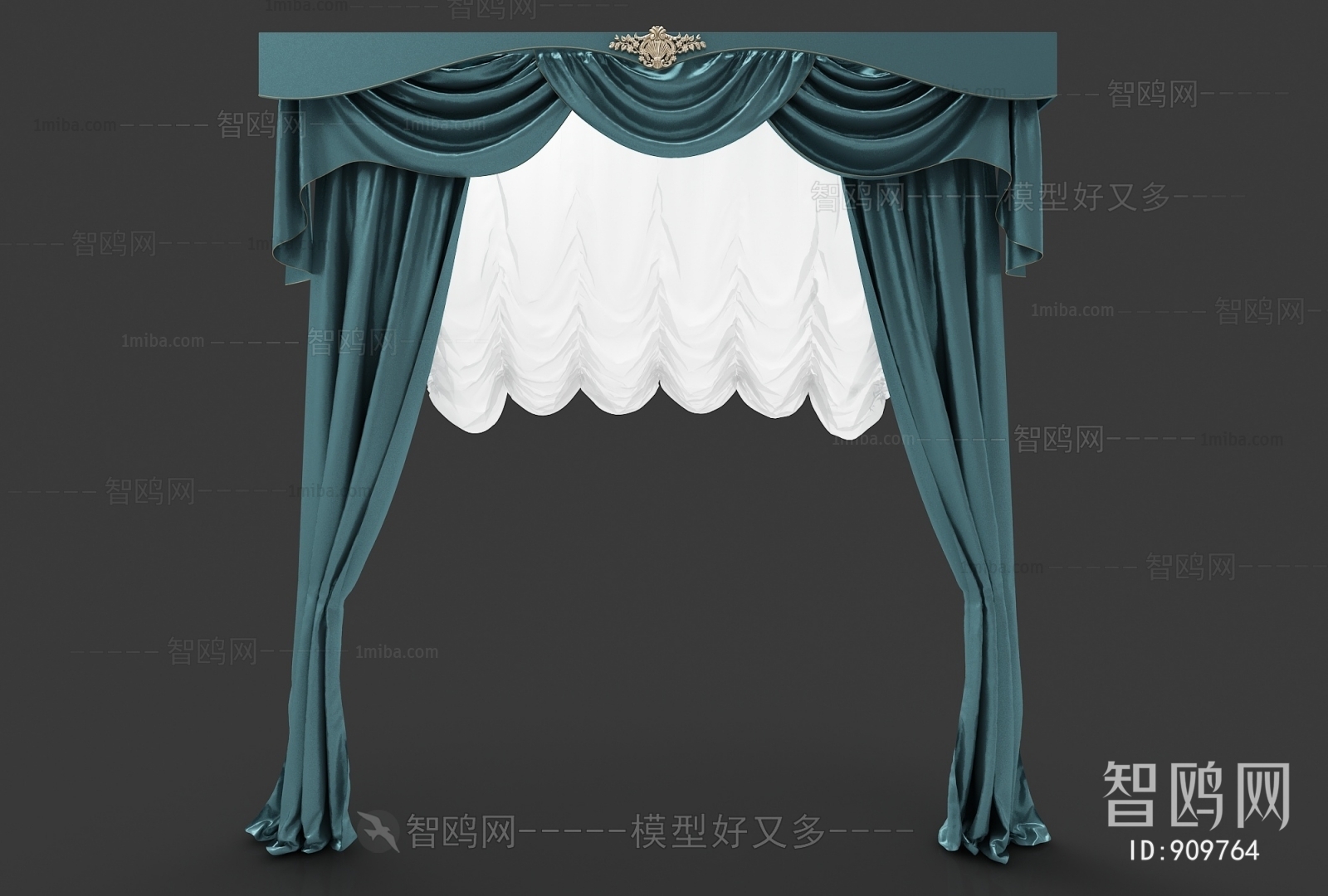 Simple European Style The Curtain