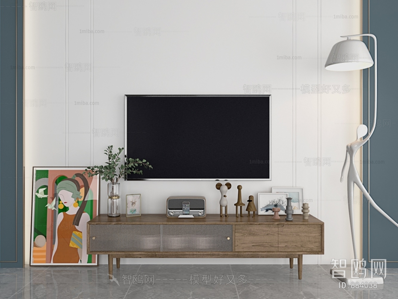 Nordic Style TV Cabinet