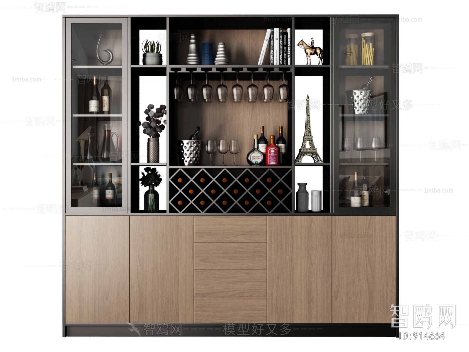 Modern Wine Cabinet