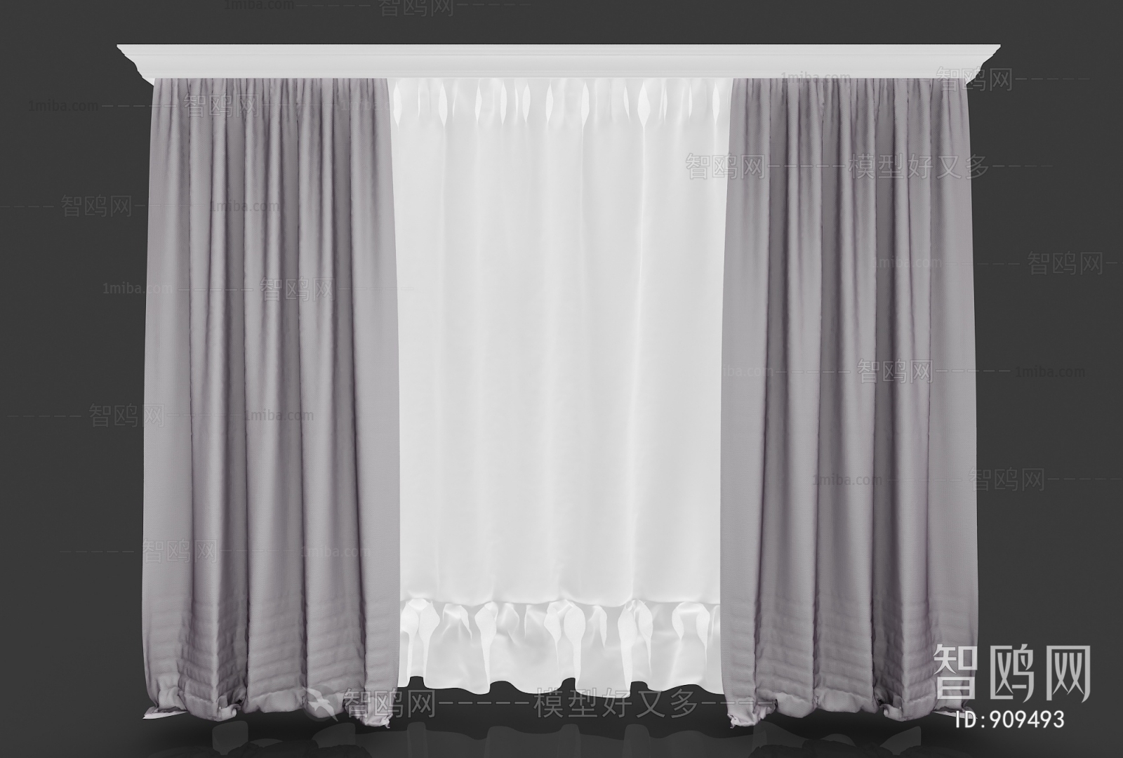 Simple European Style The Curtain