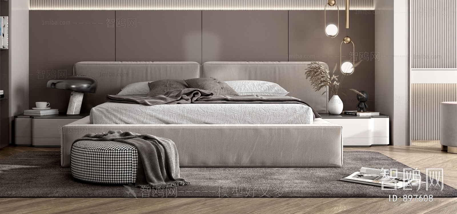 Modern Double Bed