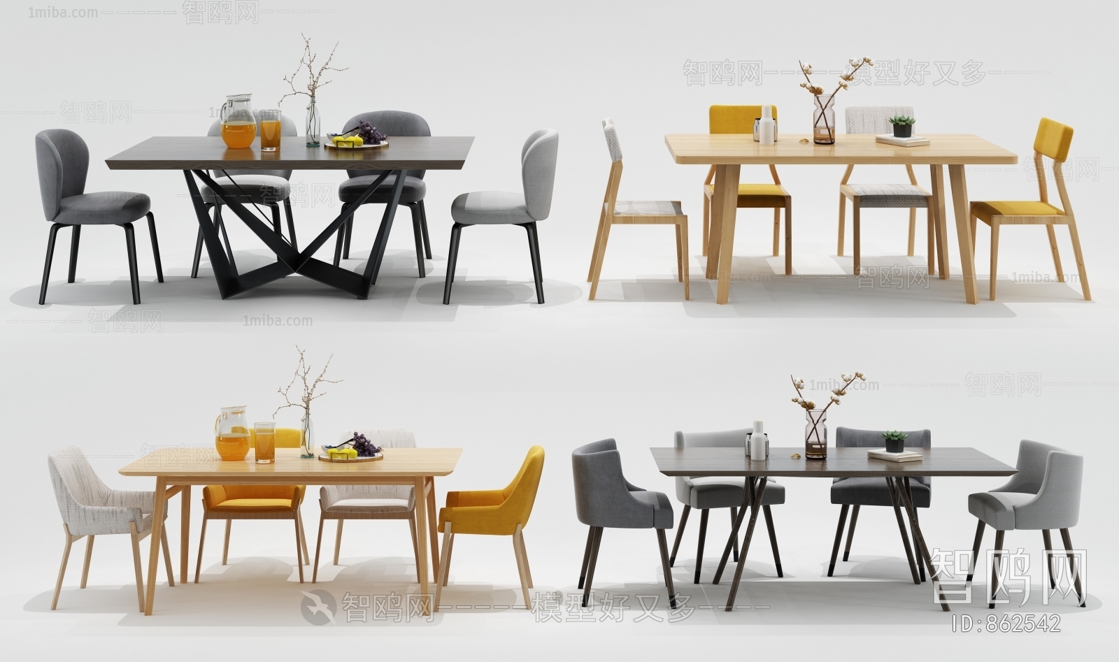 Nordic Style Dining Table And Chairs