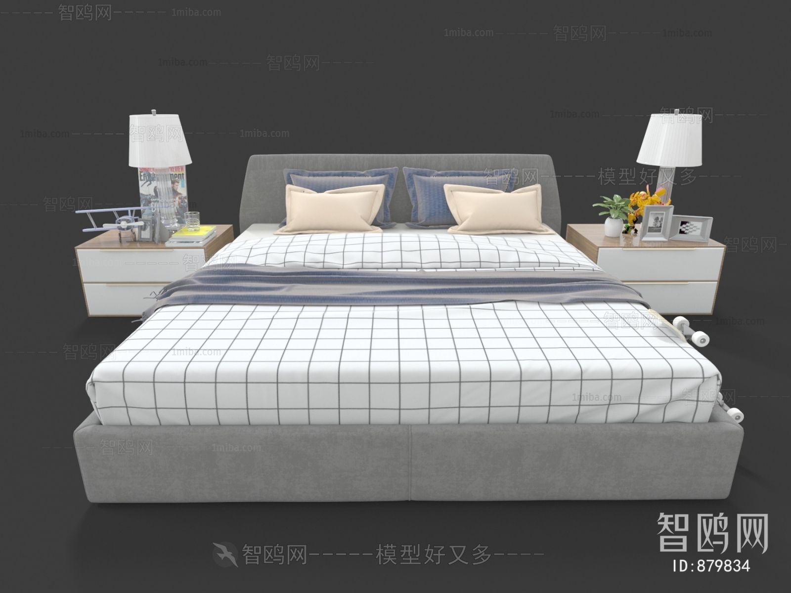 Modern Double Bed