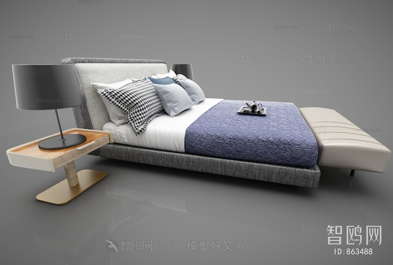 Modern Double Bed