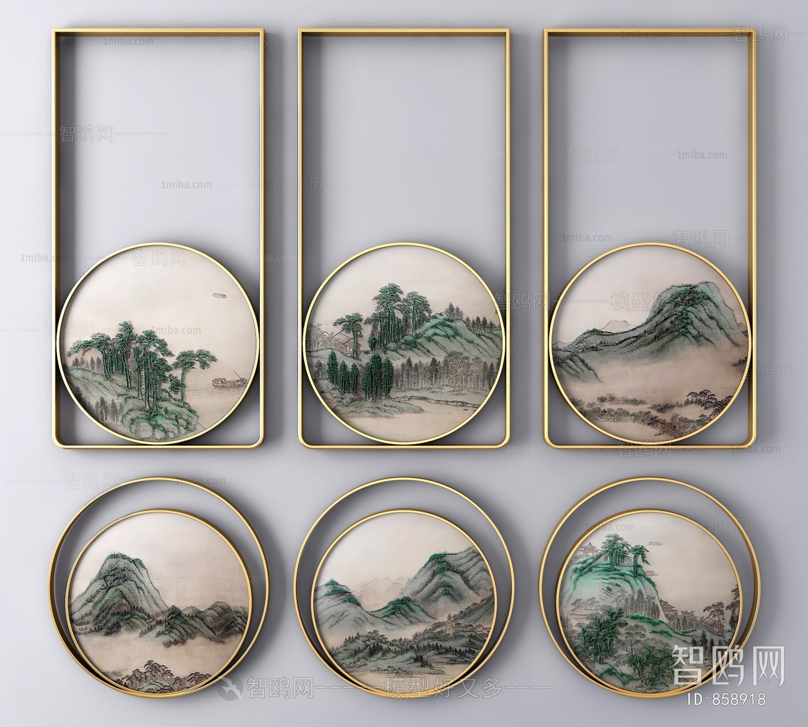 New Chinese Style Painting