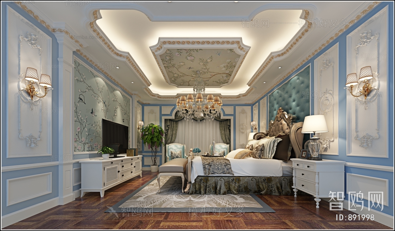 European Style Bedroom