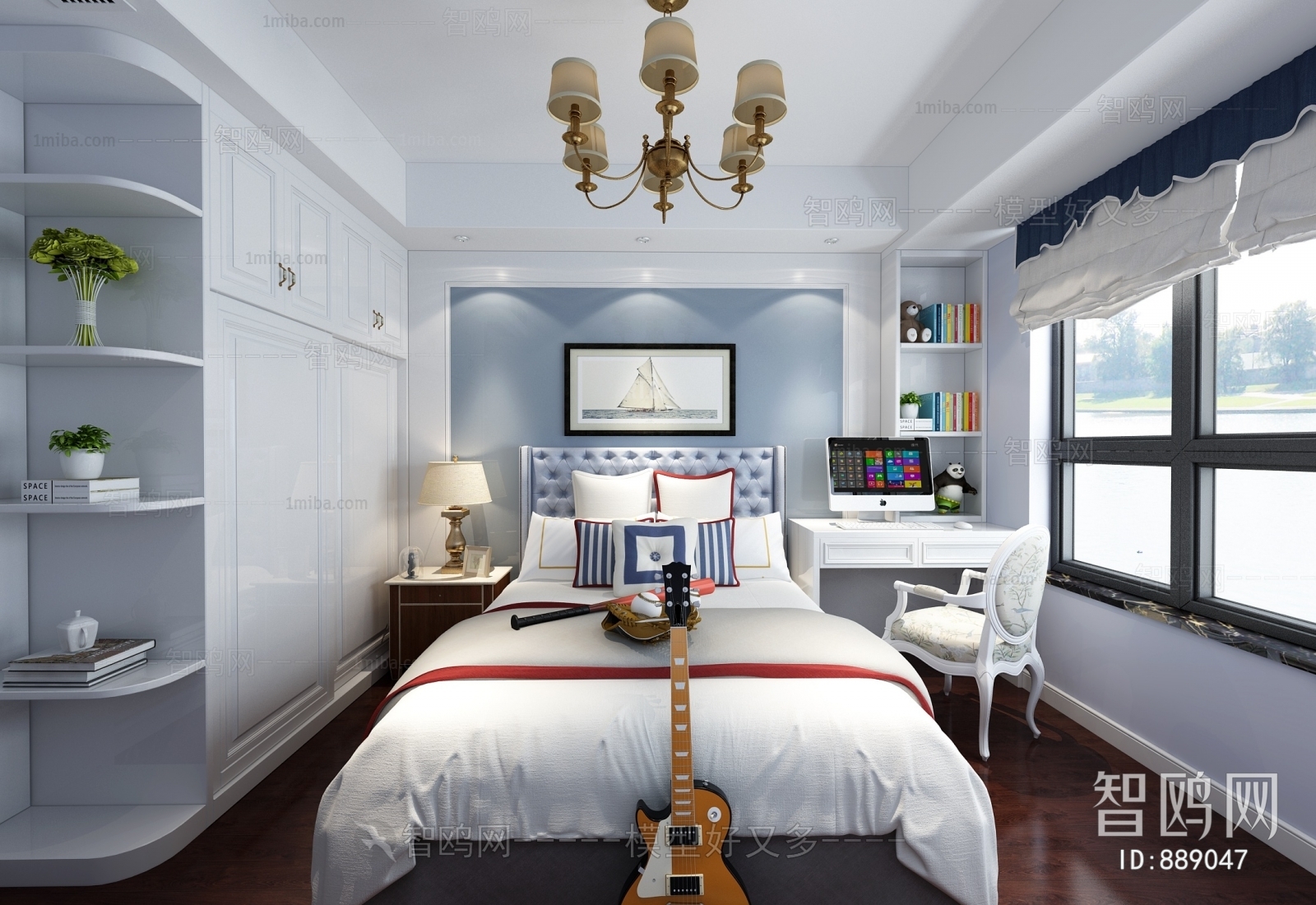 American Style Bedroom