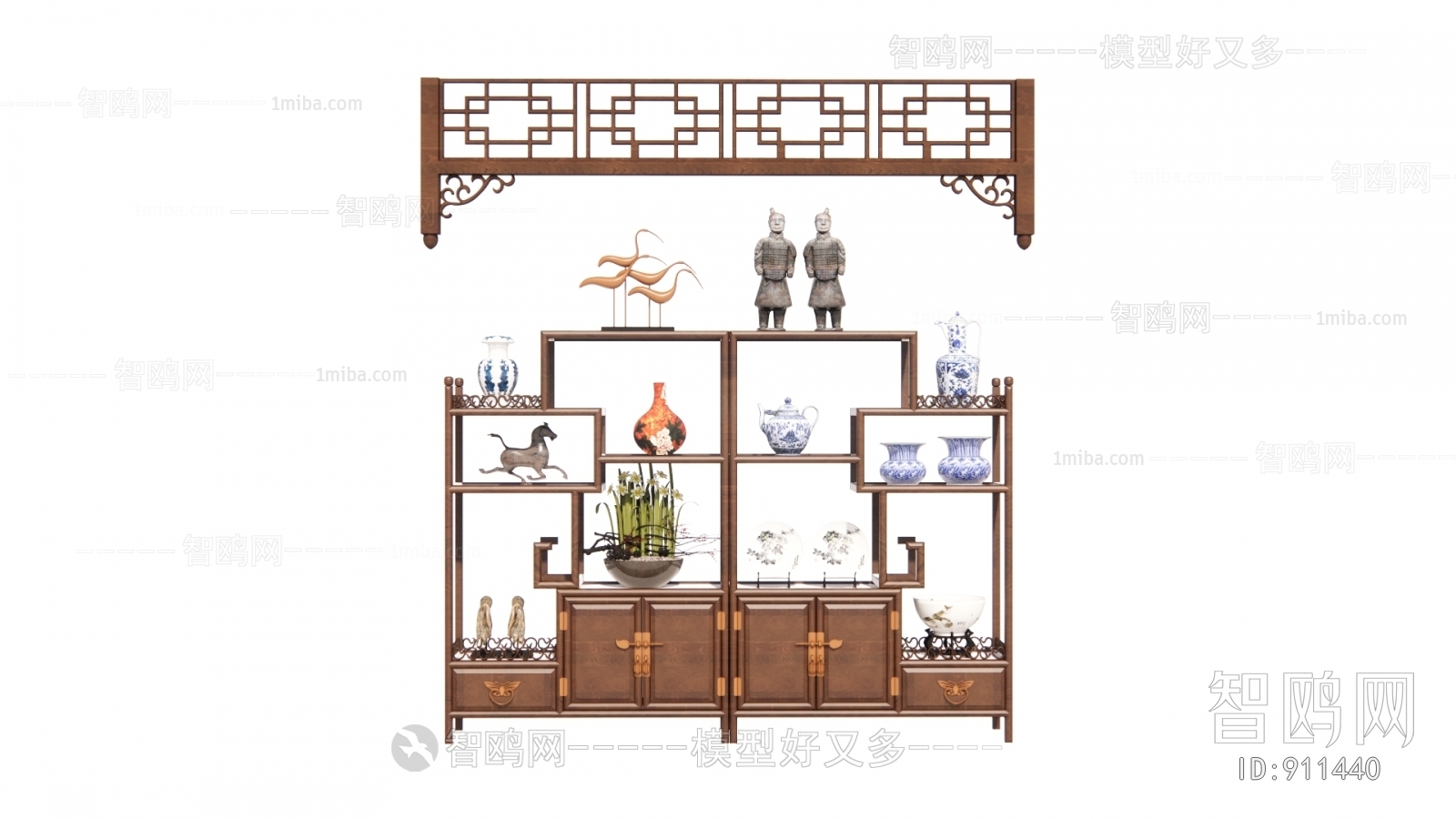 New Chinese Style Antique Rack