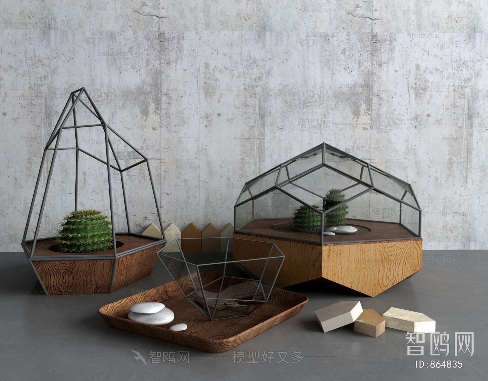 Industrial Style Decorative Set