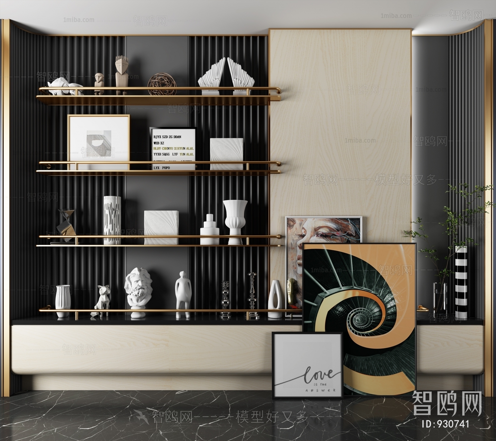 Modern Decorative Cabinet