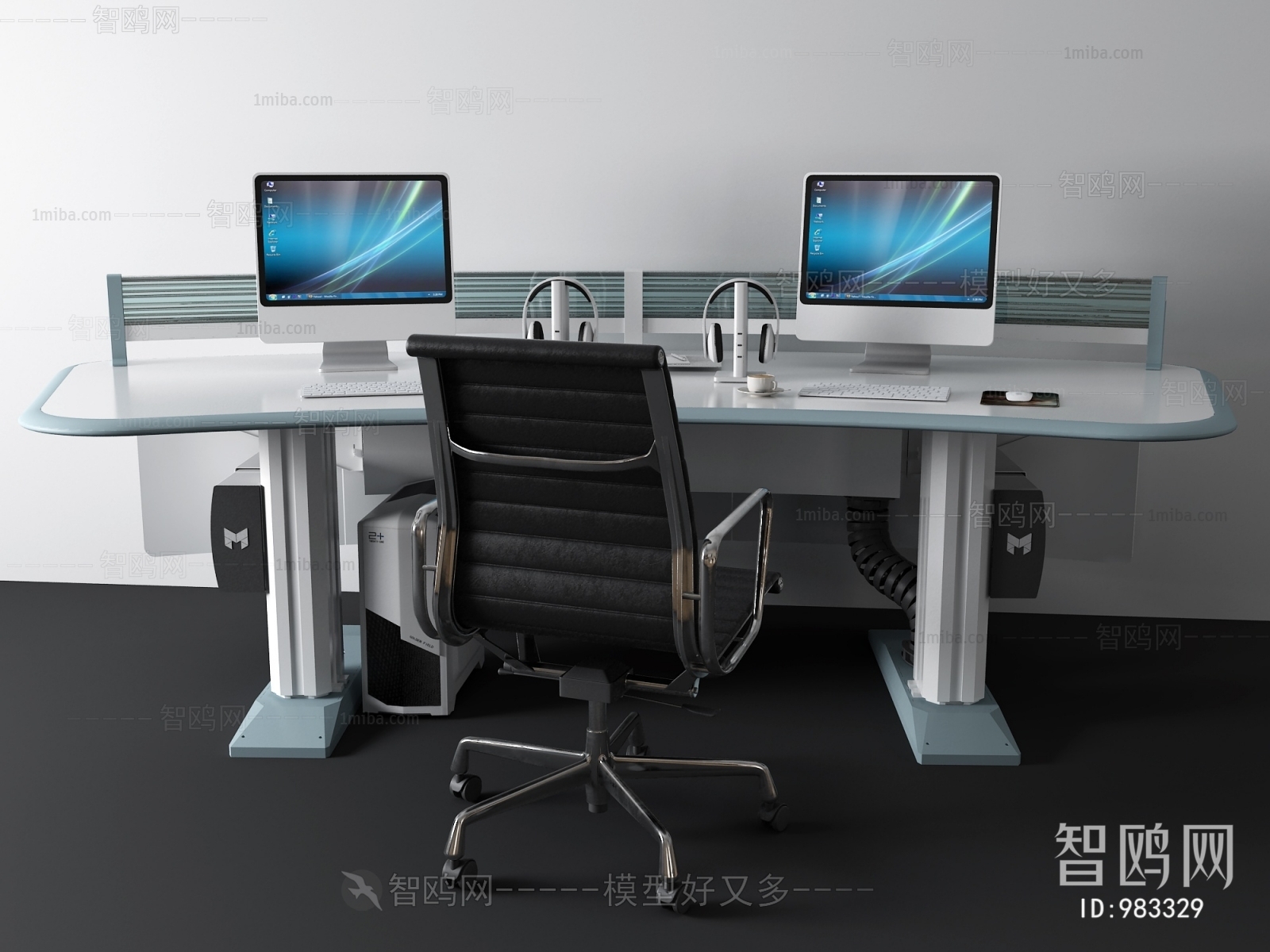 Modern Computer Desk And Chair