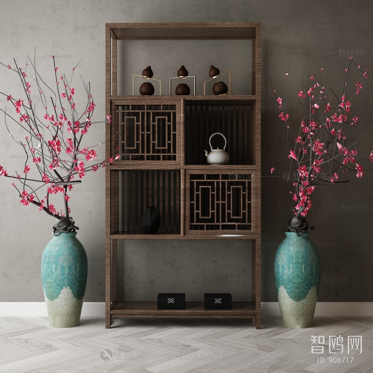 New Chinese Style Shelving