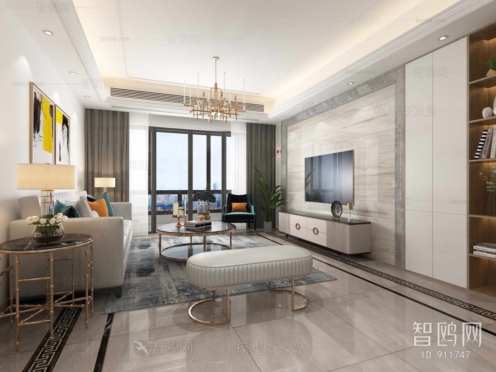 Modern A Living Room