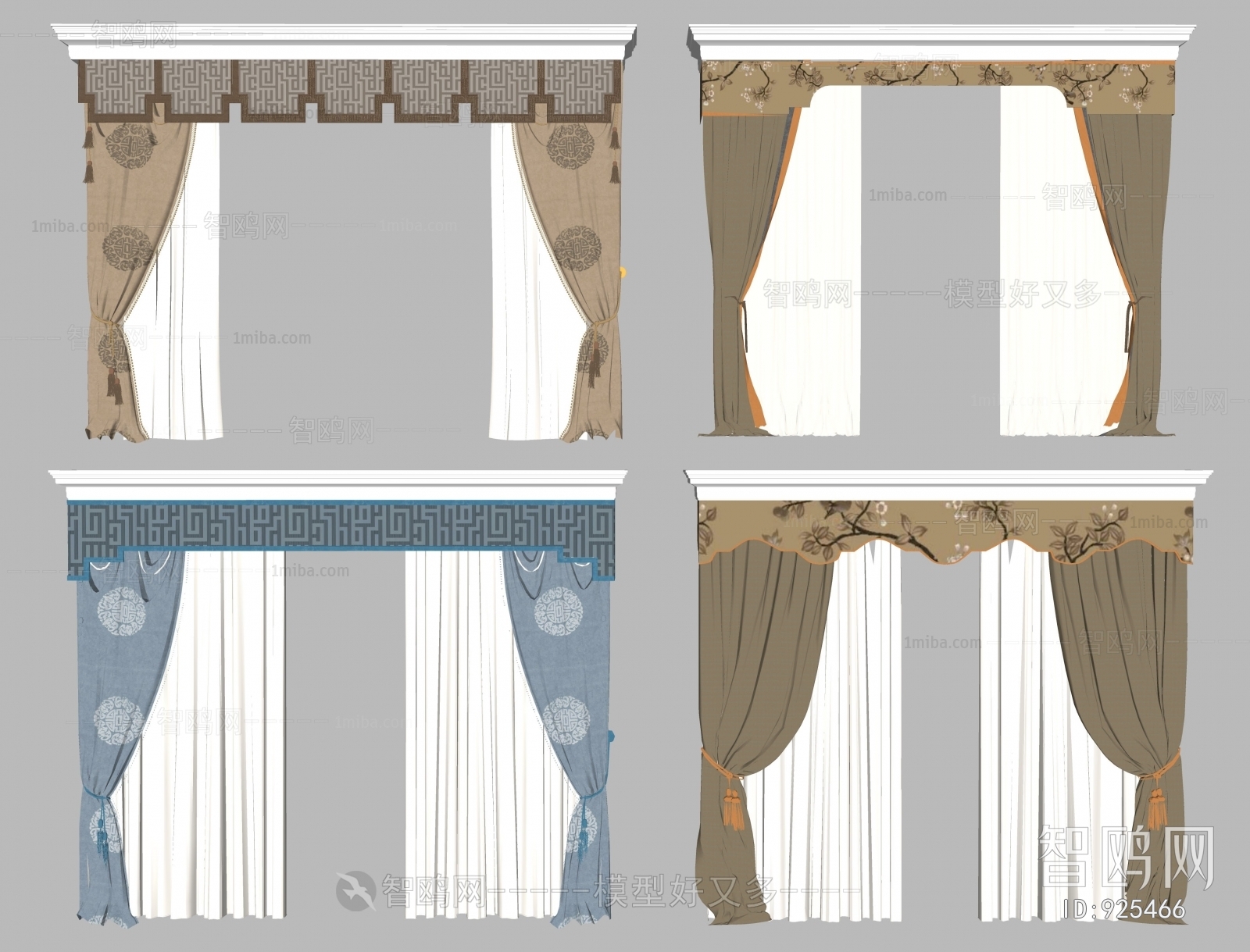 New Chinese Style The Curtain