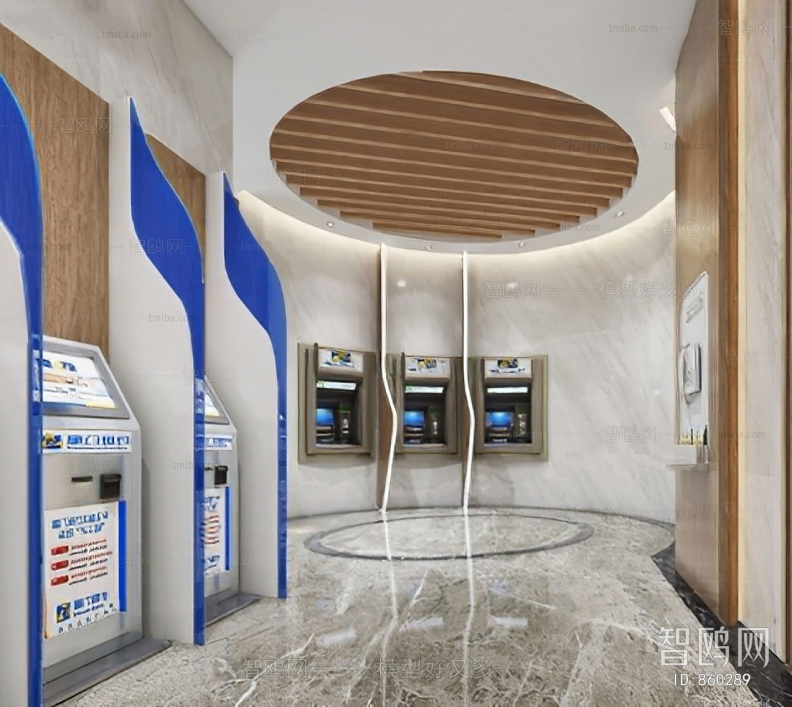 现代银行ATM取款机