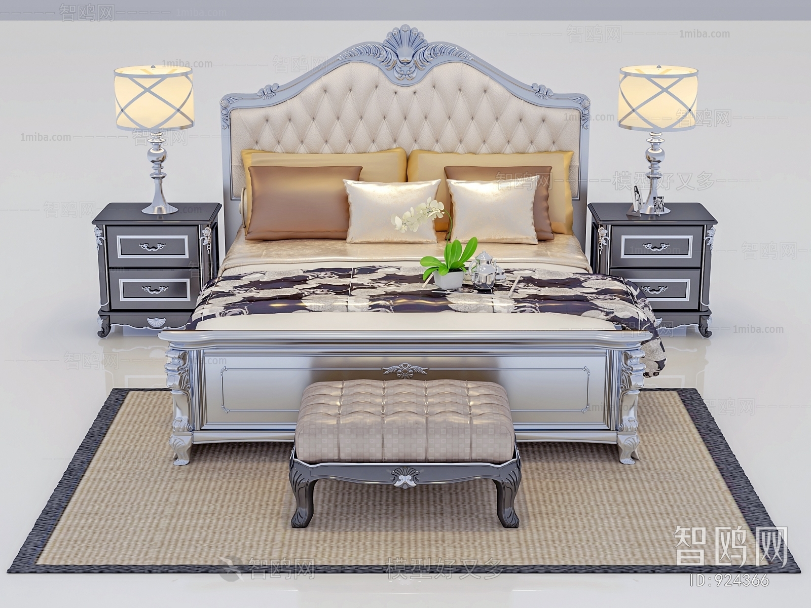 European Style Double Bed