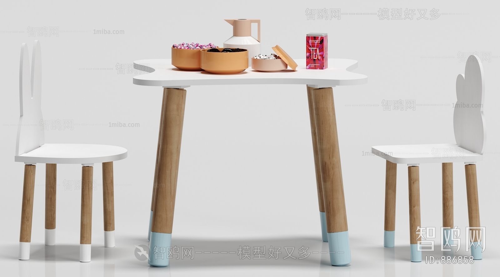 Nordic Style Children's Table/chair