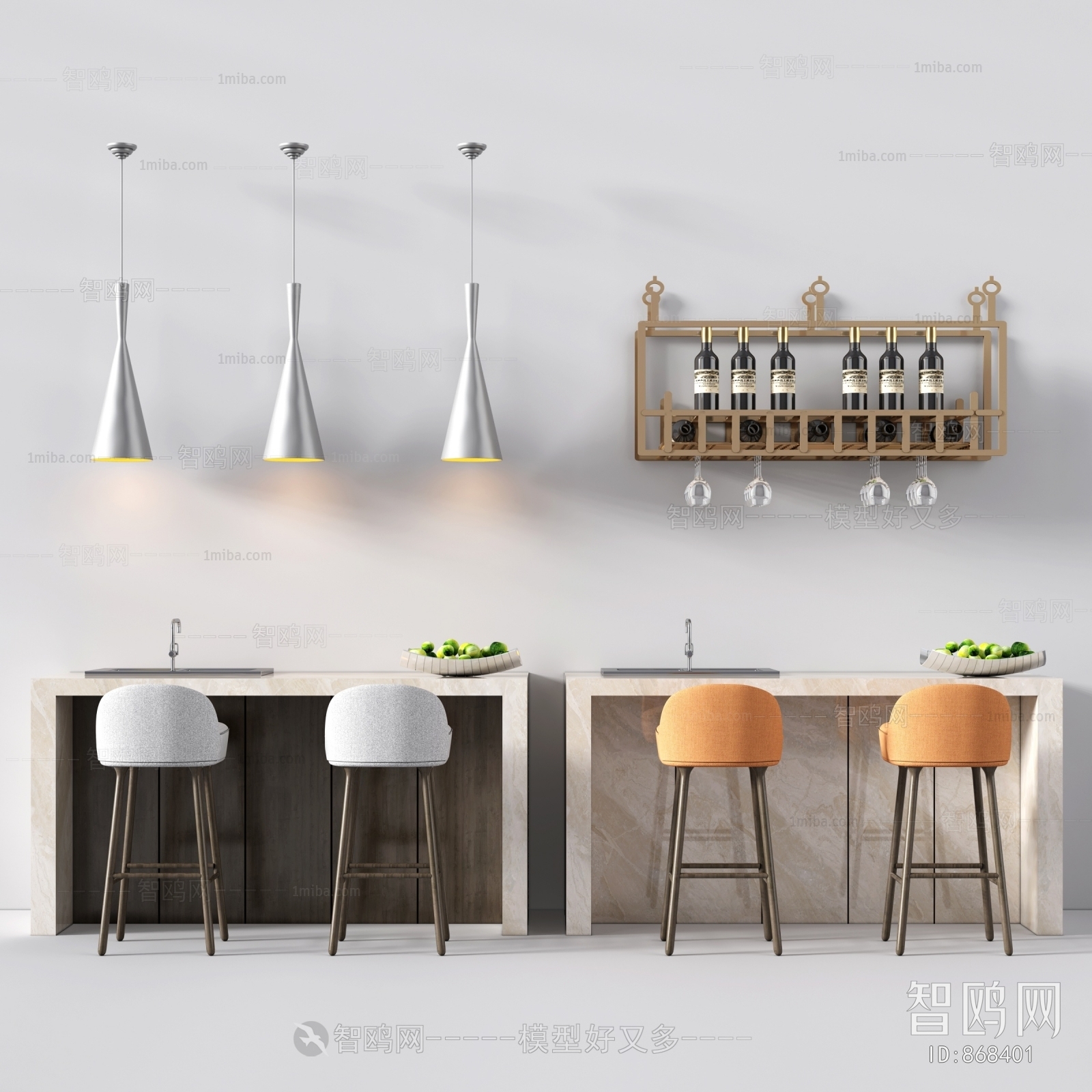 Modern Counter Bar