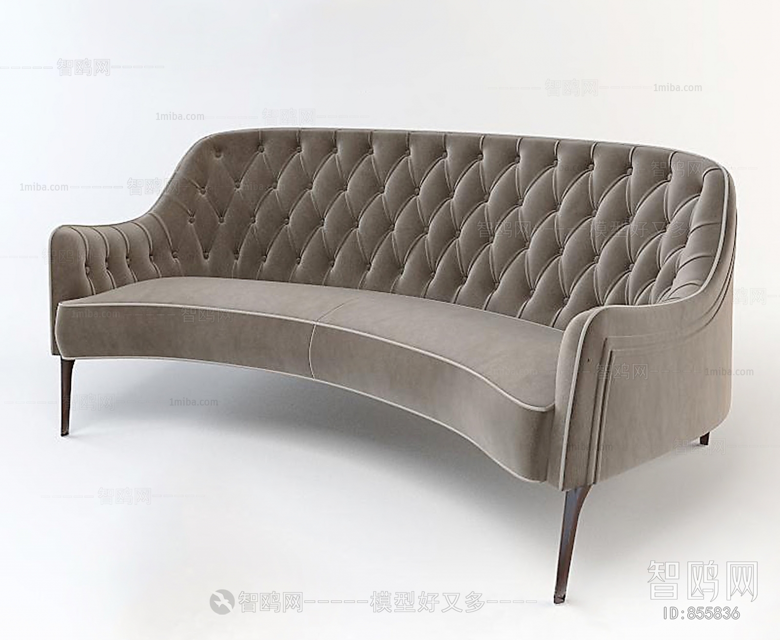 Modern Curved Sofa