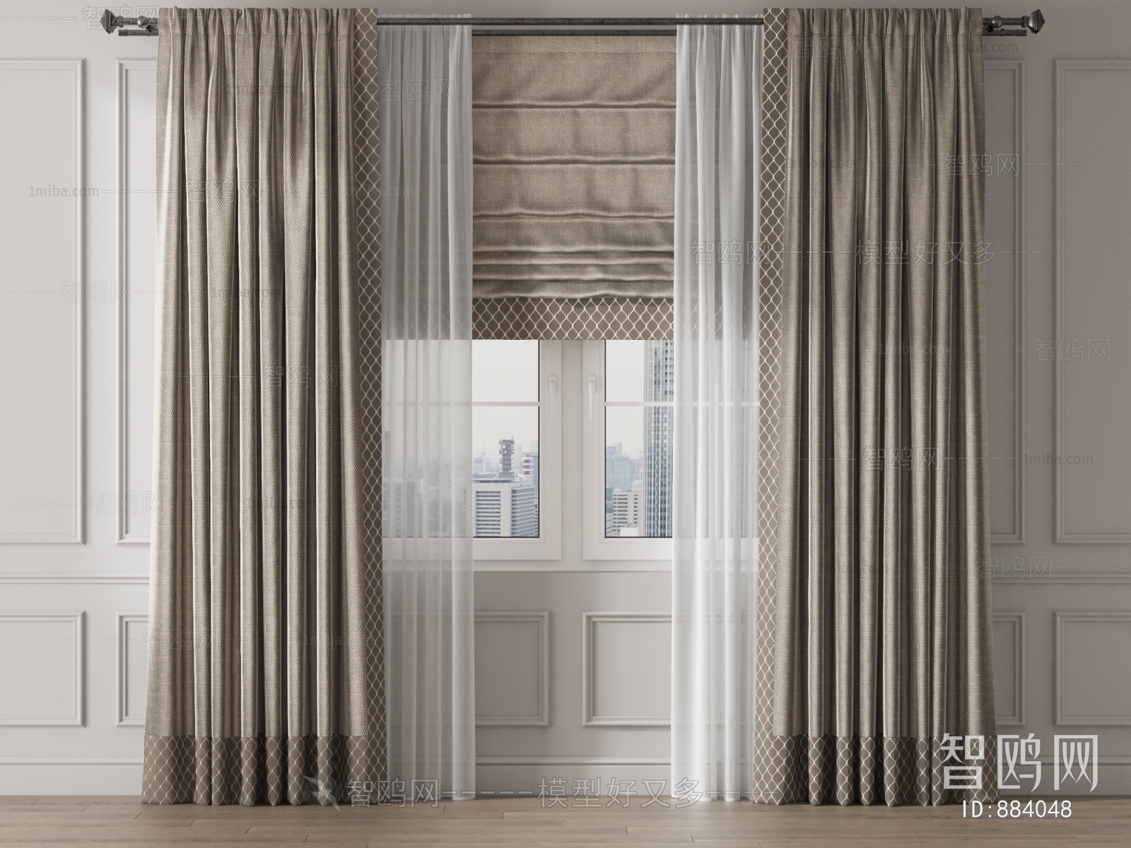 Modern The Curtain