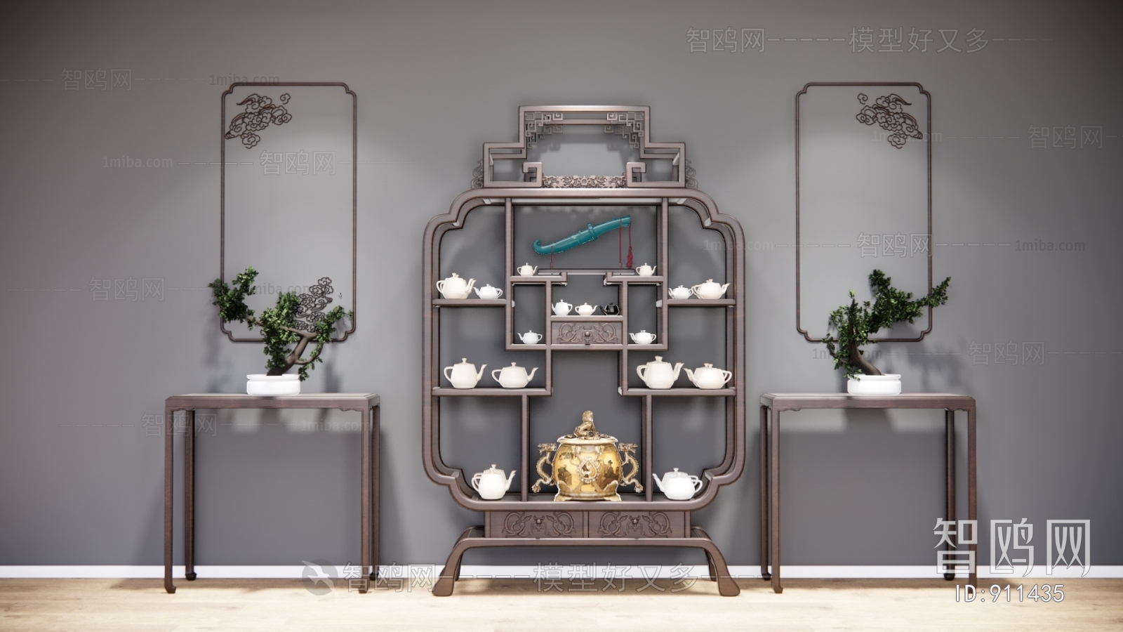 New Chinese Style Antique Rack