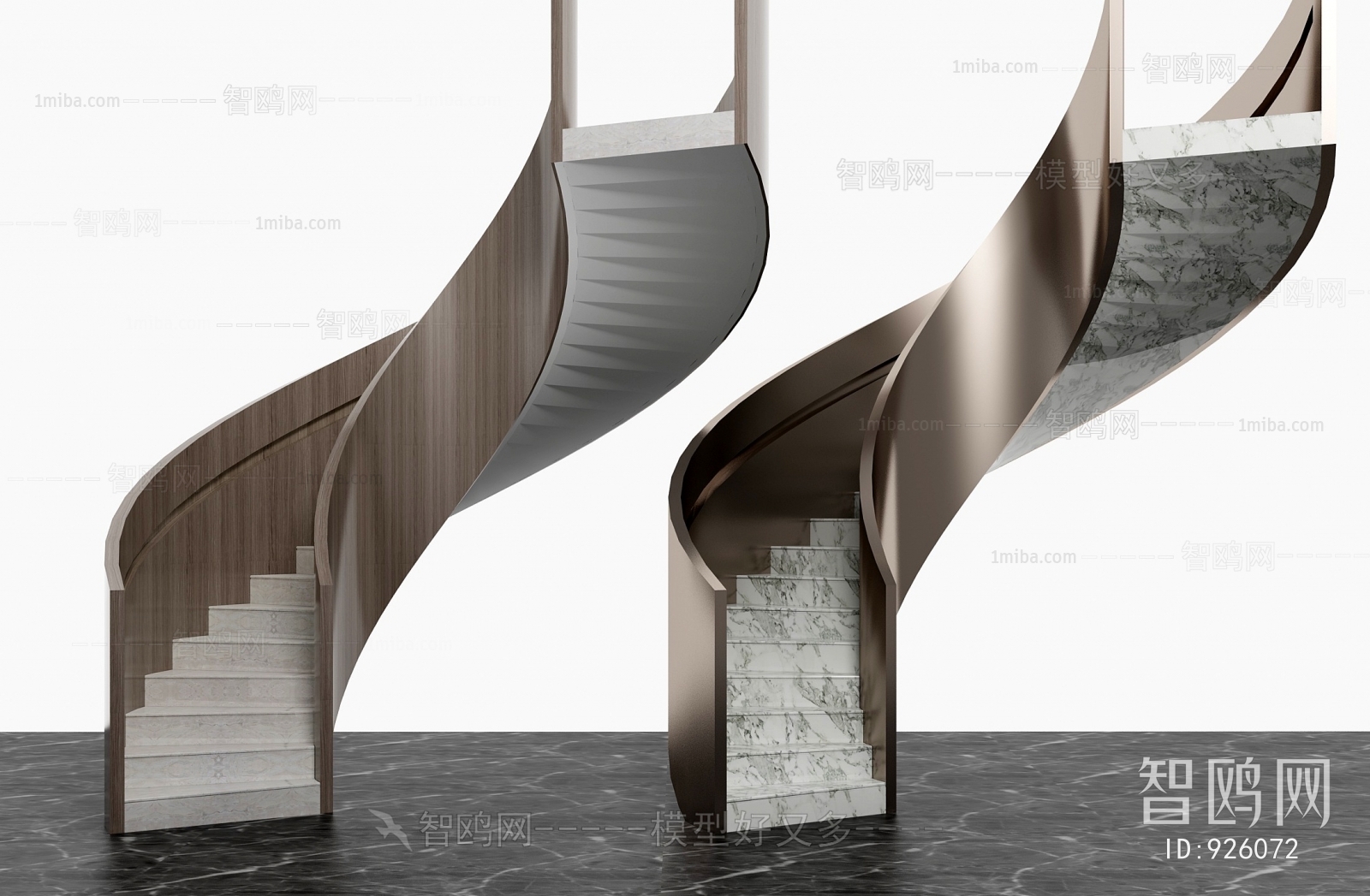 Modern Rotating Staircase