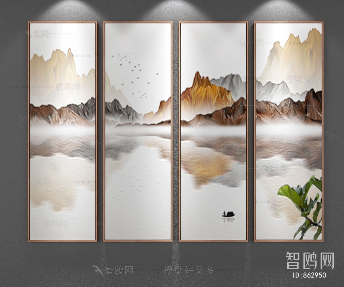 New Chinese Style Painting