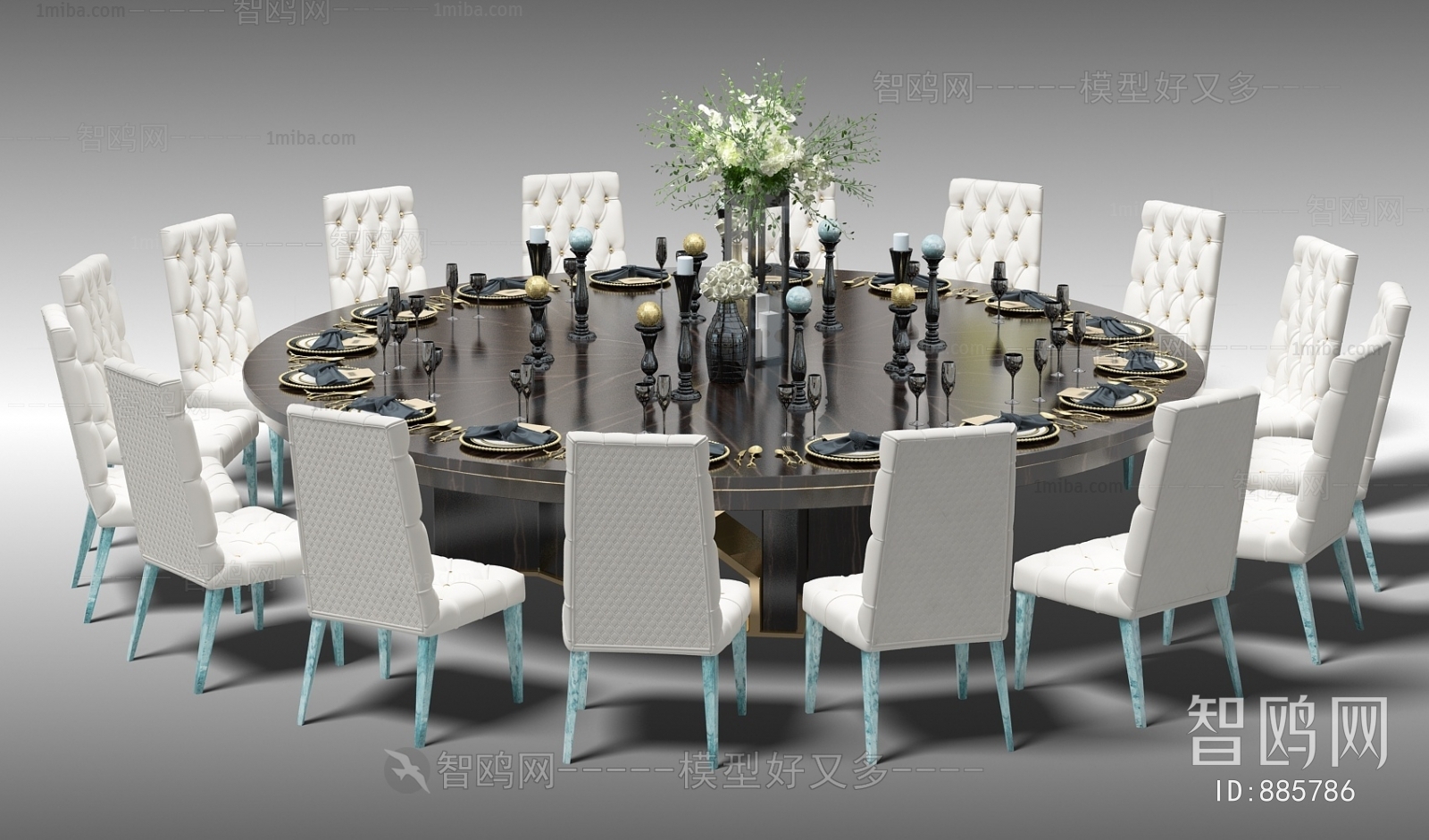 American Style Dining Table And Chairs