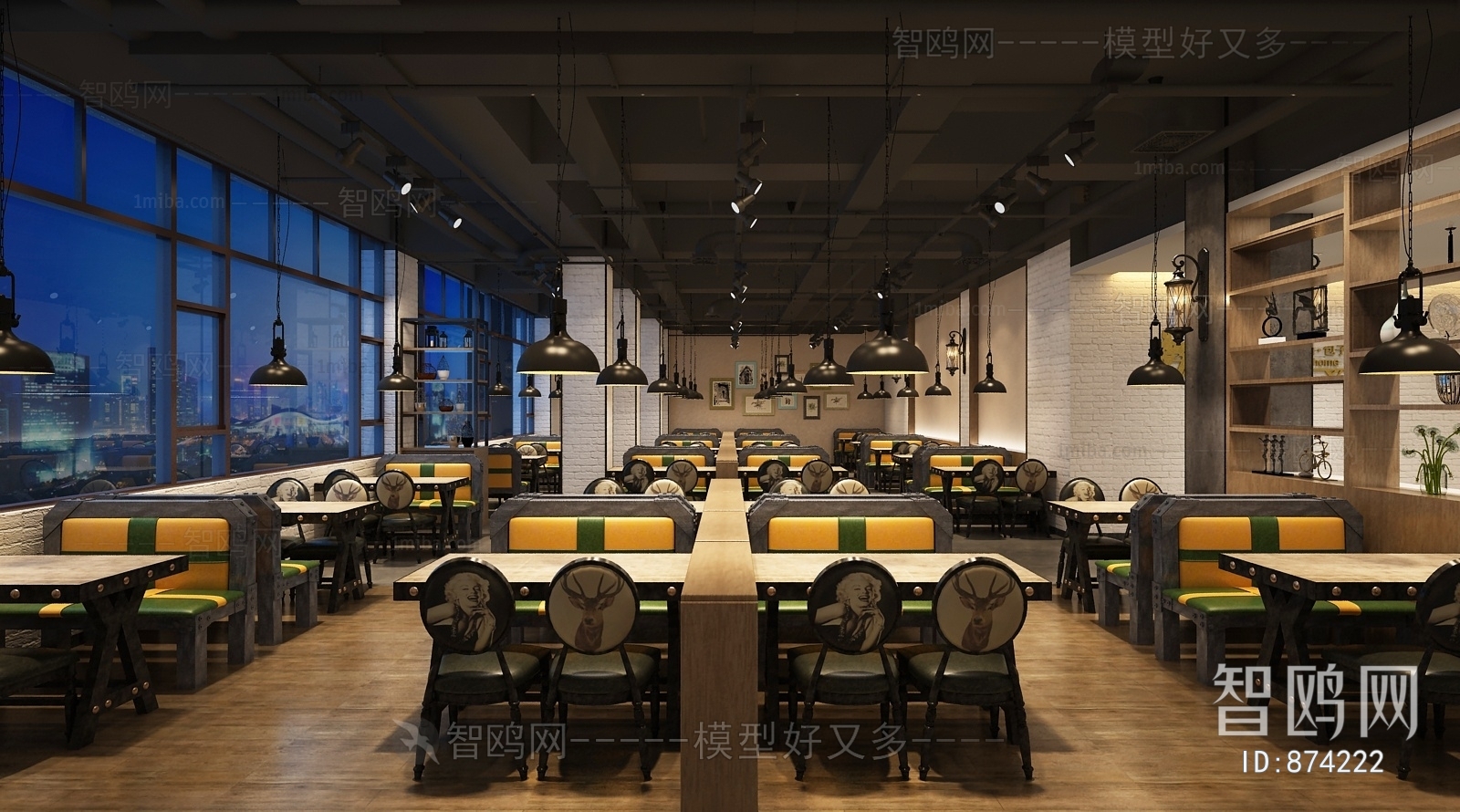 Industrial Style Restaurant