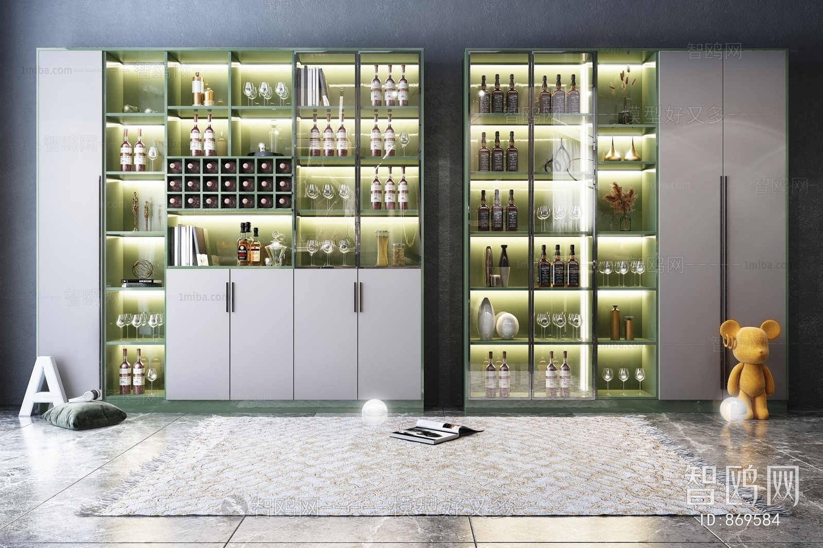 Modern Wine Cabinet