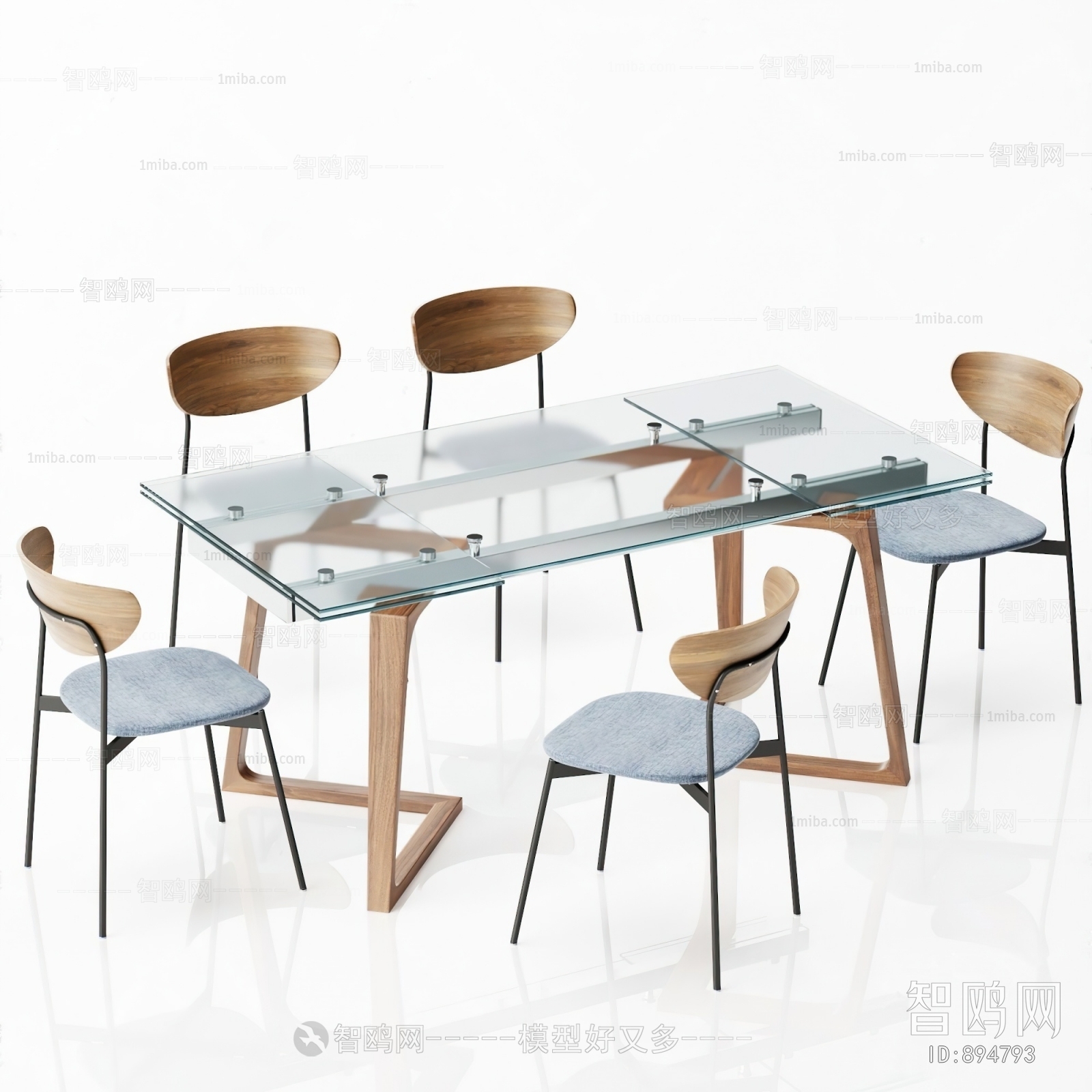 Nordic Style Dining Table And Chairs