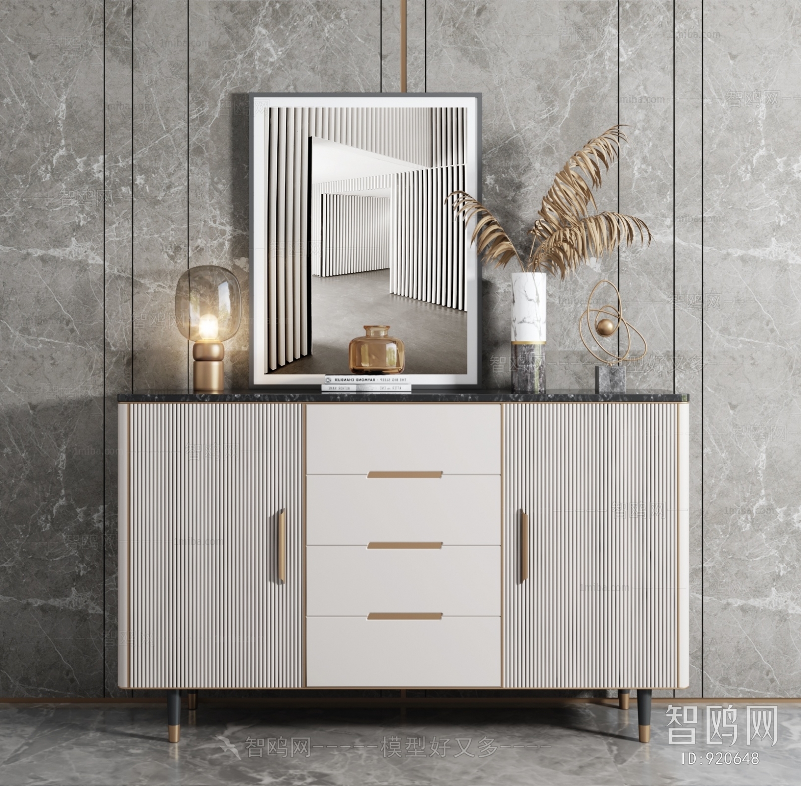 Modern Side Cabinet/Entrance Cabinet