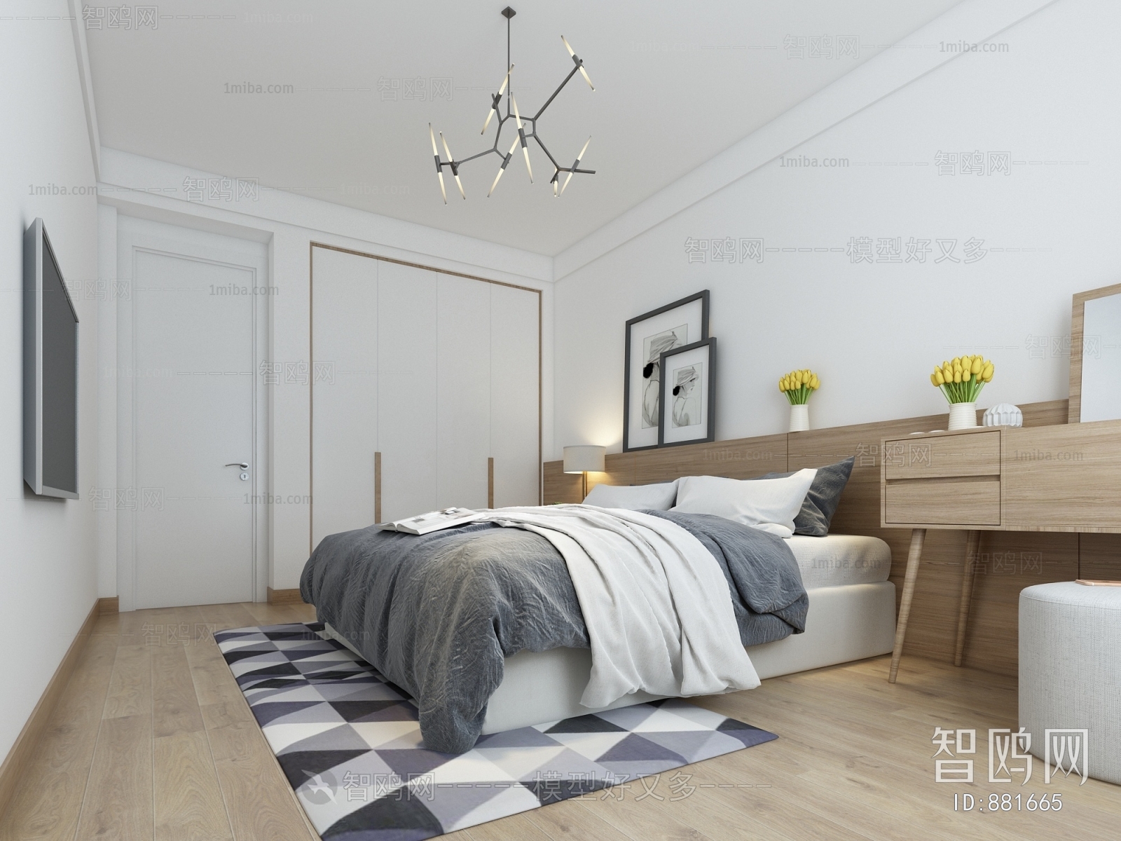 Nordic Style Bedroom