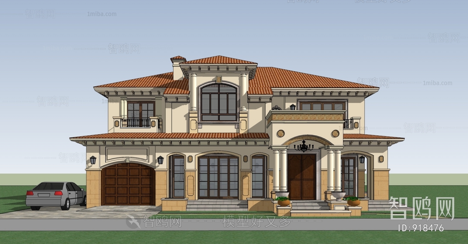 Mediterranean Style Villa Appearance