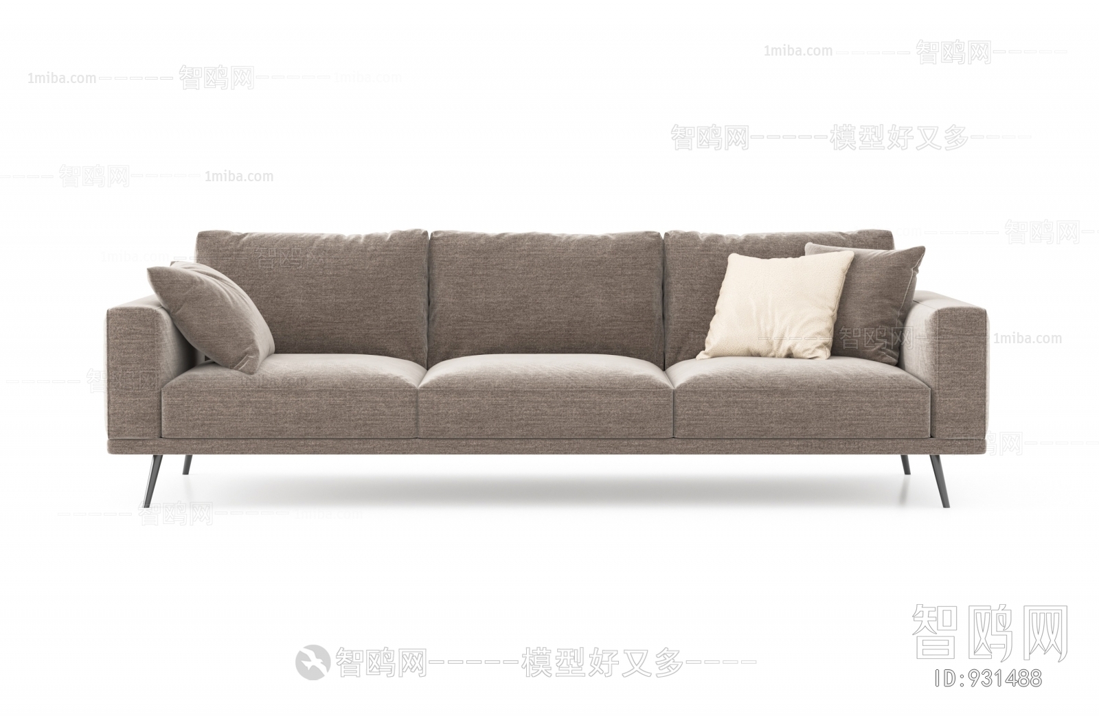 Modern Three-seat Sofa