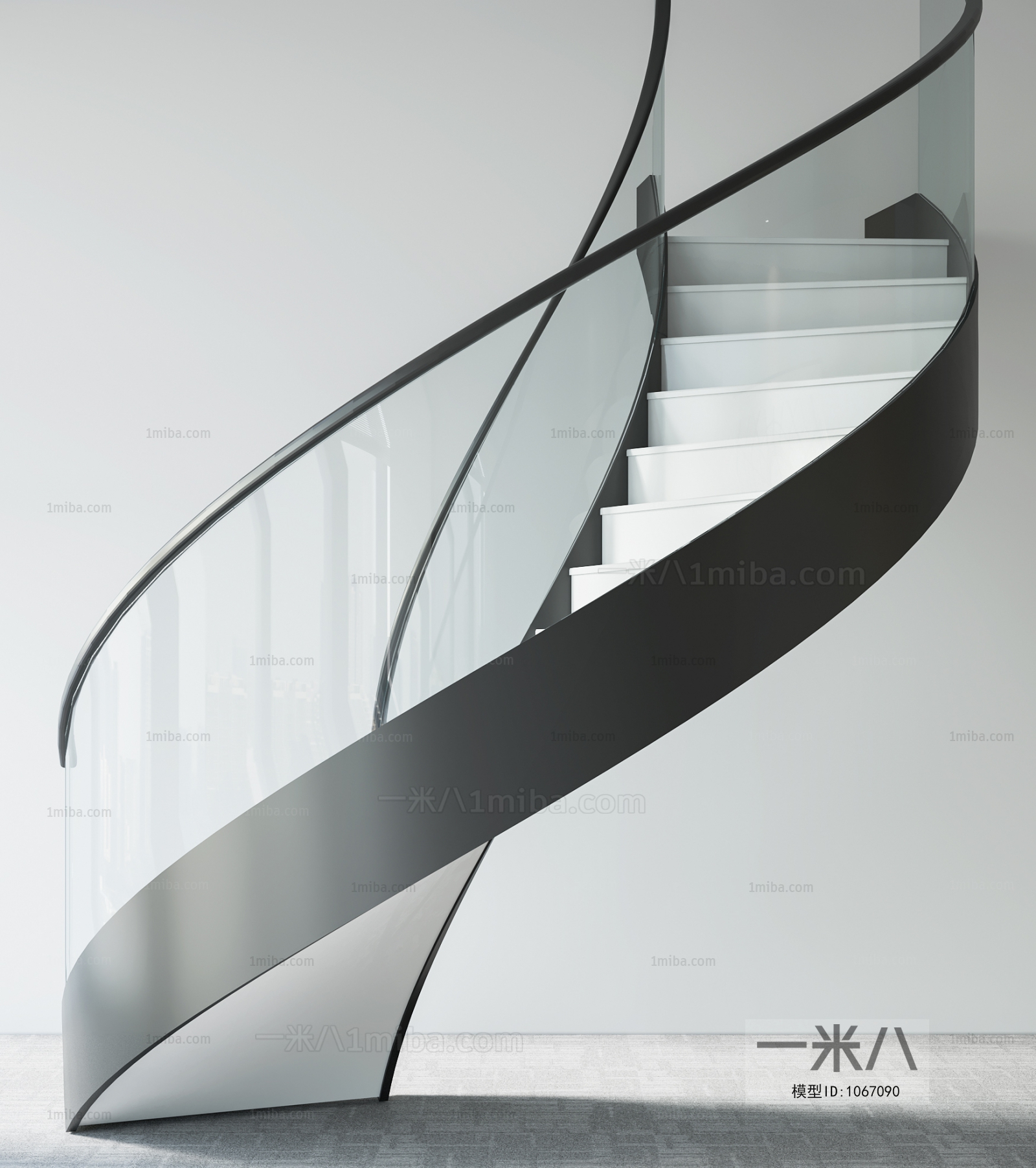 Modern Rotating Staircase