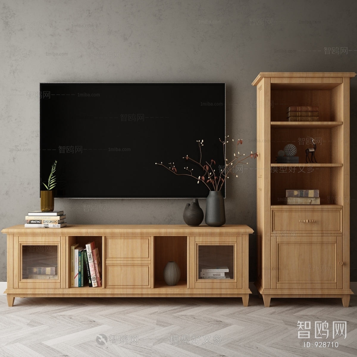 Nordic Style TV Cabinet