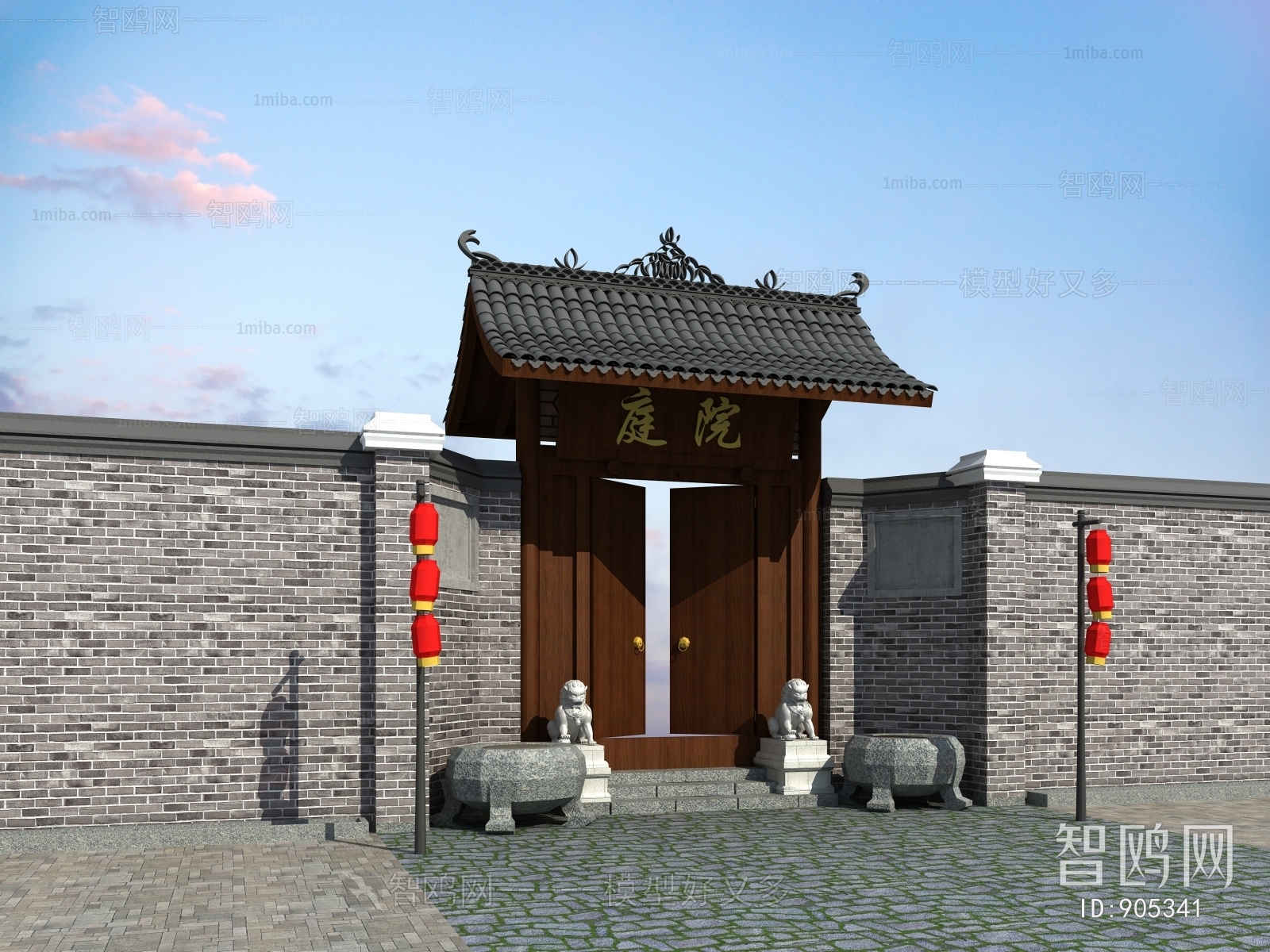 Chinese Style Gate