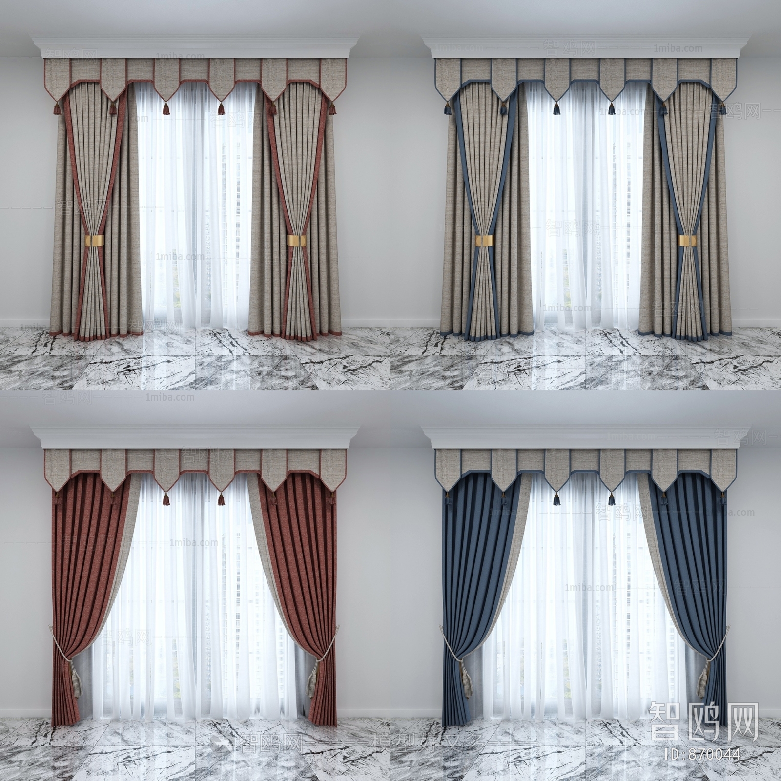 New Chinese Style The Curtain