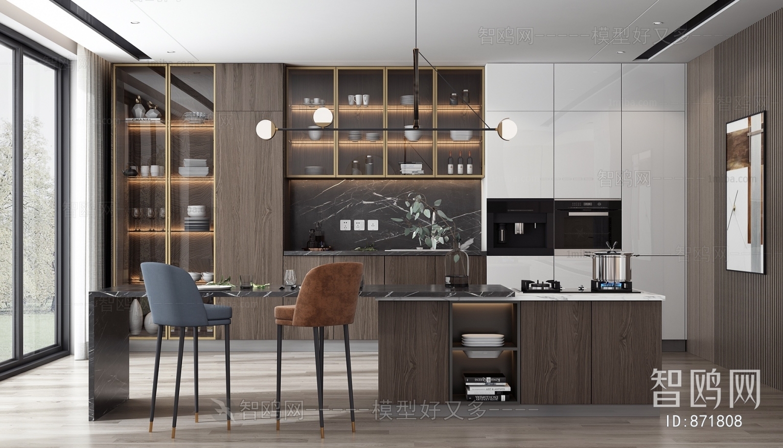 Modern Open Kitchen