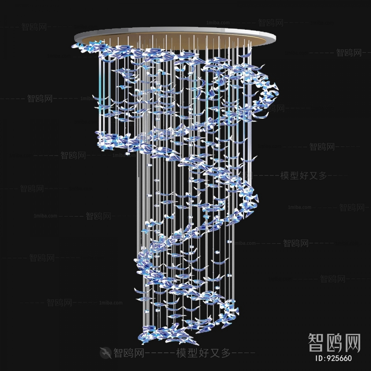 现代简约水晶灯