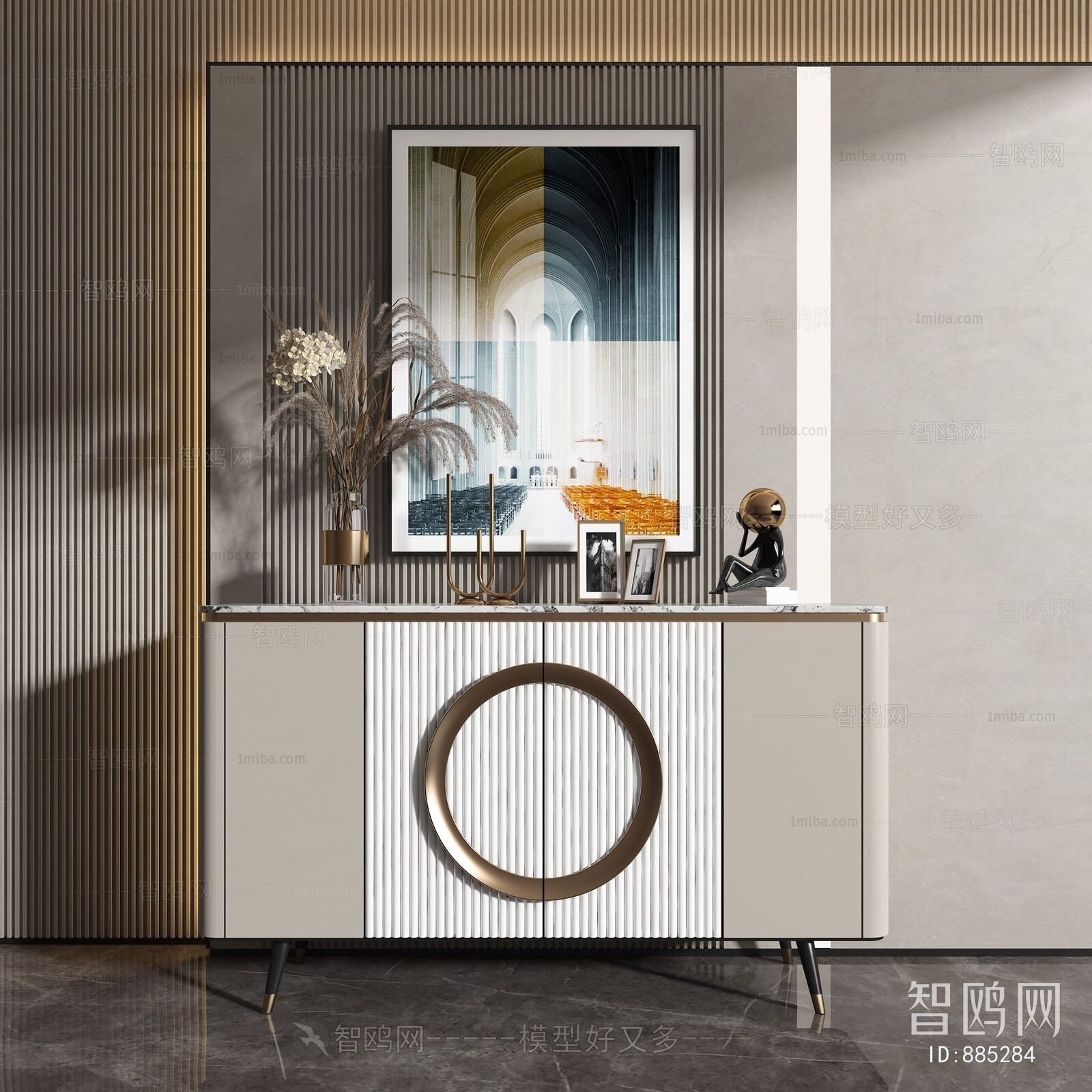 Modern Side Cabinet/Entrance Cabinet